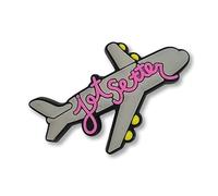 Super Cute Jet Setter Plane - Holiday - Summer Vibes - Charms For Crocs/Shoes