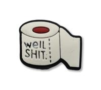 SUPER CUTE Naughty Toilet Roll - Well Poo - Charms For Crocs/Shoes - 3D Funny