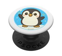 Super Cute Penguin Anime Bird Design PopSockets Adhesive PopGrip