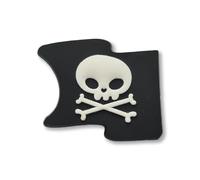 SUPER CUTE Pirate Ship Flag Skull & Cross Bones - Charms For Crocs/Shoes - 3D