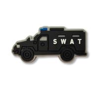 Super Cute Police SWAT Riot Van Croc Charm - Law - Officer