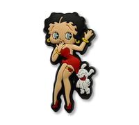 SUPER CUTE Pretty Betty Boop Face With Puppy - Charms For Crocs/Shoes - 3D - Cartoon
