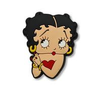 Super Cute Pretty Betty Boop Holding Her Hands Together Croc Charm - Cartoon