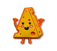 Super CUTE Pretty Happy Cheese Slice - FOOD Croc Charm - 3D