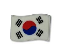 Super Cute South Korea Flag Croc Charm - Travel Country