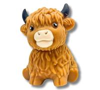 Super Cute Squishy Scottish Highland Cow Fidget Stress Relief Toy