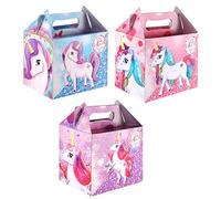 *** SUPER CUTE UNICORN PARTY FOOD BOXES *** (12 Pack)