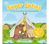 Super Cuties - Cosy Comfy Rainy Day Colouring Book - With Tear-Out Pages to Share