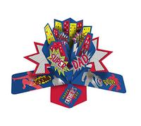 Super Dad Happy Father's Day Pop-Up Greeting Card Second Nature 3D Pop Up Cards FPOP004