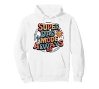 Super Dad Mode Always On - Funny Father’s Daddys Pullover Hoodie