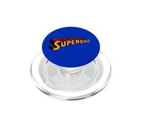 Super dad Superdad Funny Superhero Dad PopSockets PopGrip for MagSafe