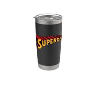 Super dad Superdad Funny Superhero Dad Stainless Steel Insulated Tumbler