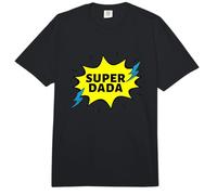 Super DADA! Because Dads Have Superpowers Too! Comfort Colors Adult Heavyweight T-Shirt