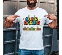 "Super Daddio" Gaming Men's T-Shirt