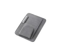 SUPER DAFI Armrest Storage Box Auto Interior Sun Visor Accessories Multi-Pocket Organizer Sunglasses Holder And Business Card Storage Management Pouch Center Console Organizer Tray(3)