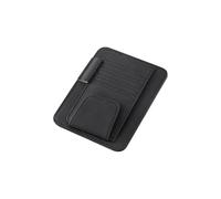 SUPER DAFI Armrest Storage Box Auto Interior Sun Visor Accessories Multi-Pocket Organizer Sunglasses Holder And Business Card Storage Management Pouch Center Console Organizer Tray(2)