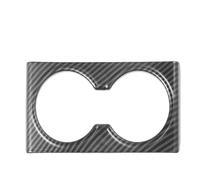 SUPER DAFI Facia Panel Trim For Tesla For Model 3 For Model3 For Highland 2024 ABS Carbon Fiber Pattern Rear Cup Panel Cover Anti-Scratch Trim Protector Car Moulding Strip(4)