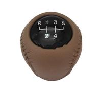 SUPER DAFI Gear Shifter Knob for Epica for Aveo 2009-2013 Car 5 Speed Gear Shift Knob Shifts Head Gears Shifter Lever Stick Gear Knob(Brown)