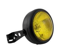 SUPER DAFI Headlamp Housing Universal Motorcycle Retro Headlight 35W Halogen Metal Grid With Bracket Mask Complete Kit Motorbike LED Headlight(4)
