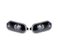 SUPER DAFI Indicator Light 2Pcs For MK4 Golf For Jetta For Bora For B5/B5.5 For Passat For Beetle Car Side Marker Turn Signal Warning Light Black Lamp Cover Car Turn Signal