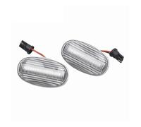 SUPER DAFI Indicator Light For Chevy Aveo T200 2004-2008 For Daewoo Matiz Spark I II 96590420 Led Dynamic Turn Signal Side Marker Blinker Lights Auto Parts Car Turn Signal(Dynamic Crystal)