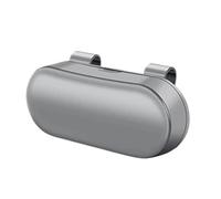 SUPER DAFI Sun Visor Clip Univerisal Car Sun Visor Glasses Case Anti-Scratch Portable Sunglasses Storage Box Glasses Holder Organizer Universal Glasses Case Durable(Grey)