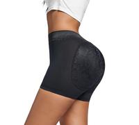 Super Deerlet Women Fake Buttocks Butt Lifter Thicker Pads Lace Panties Waisted Trainer Hip Enhancer Tummy Control Shapewear
