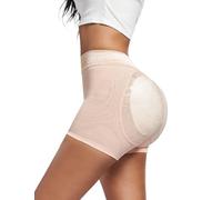 Super Deerlet Women Fake Buttocks Butt Lifter Thicker Pads Lace Panties Waisted Trainer Hip Enhancer Tummy Control Shapewear