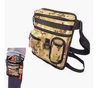 Super detesir Pointer Metal Detector Find Bag Detecting Digger Tools Bag Waist Pack Pouch for PinPointer Garrett Xp ProPointer (Coral)