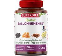 Super Diet Quatuor Ballonnements 150 gélules