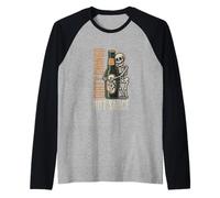 Super Dirty Gringo Hot Sauce Retro Skeleton Bottle Vintage Raglan Baseball Tee