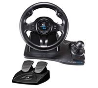 Superdrive - GS550 Racing steering wheel with Pedals, paddles shifter, shifter & vibration for Xbox Serie X/S, PS4, Xbox One, PC (programmable f