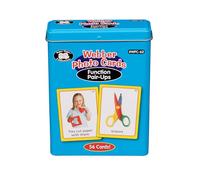 Super Duper Publications | Function Pair-Ups Photo Flash Cards | Identify and Describe Everyday Objects Fun Deck | Educational Learning Materials for Children