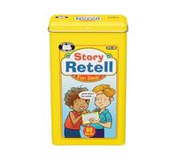 Super Duper Publications | Story Retell Comprehension Fun Deck | Auditory Memory and Listening Skills Flash Cards | Educational Learning Materials for Children
