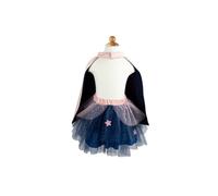 Super Duper Tutu, Cape And Mask Navy / Pink (4-6 years)
