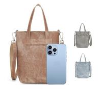 Super Eager Small Phone Shoulder Bag,PU Leather Women's Crossbody Bags with Card Slots, Mobile Phone Pouch Bag Crossbody Phone Bag(037-Brown)