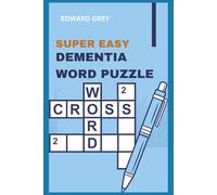 Super Easy Dementia Word Puzzle