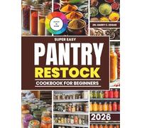 SUPER EASY PANTRY RESTOCK COOKBOOK FOR BEGINNERS: The Complete Step-by-Step Recipes With 30-Day Meal Plan for Easy Cooking with What You Already Have.