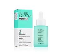 Super Facialist Breakout Buster Serum - Clear Skin Solutions, Spot Treatment for Acne with 10% Niacinamide, Tea Tree Oil & Prebiotics, Vegan Friendly 30ml