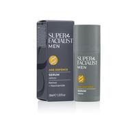 Super Facialist for Men Anti-Aging Serum - Mens Skin Care, Retinol, Niacinamide, Firmer, Hydrated, and Smoother skin, Vegan Friendly, 30ml