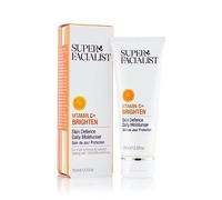 Super Facialist - Vitamin C + Skin Defence Daily Moisturiser, Face Cream For Skin Radiance & Moisture, Contains Hyaluronic Acid, Vegan Friendly, 75ml