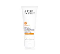Super Facialist - Vitamin C + Skin Defence Daily Moisturiser, Face Cream For Skin Radiance & Moisture, Contains Hyaluronic Acid, Vegan Friendly, 75ml