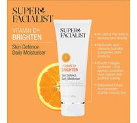 Super Facialist Vitamin C Skin Defence Moisturiser In Clear Clear 75ml