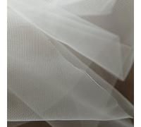 Super fine Ivory/Pale Cream Soft Illusion Tulle Fabric 150cm Wide - Very Delicate mesh - Sold by the metre - Prom, Underskirt, Veil