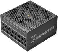 Super Flower Leadex III ATX 3.1 1000W, Cybenetics Platinum, 80+ Gold, 10 Years Warranty, ECO Semi-Fanless Mode, FDB Fan with Copper Shaft, Full Modular Power Supply, SF-1000F14GE, Black