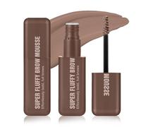 Super Fluffy Brow Mousse, Waterproof Eyebrow Colour Gel (SOFT BROWN)