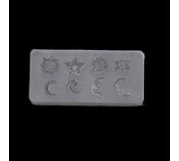 Super for Sun Moon Star Filling Molds Resin Silicone Jewelry Making Mold for Epoxy Jewelry Making Supply Handmade Epoxy Mold