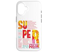 Super Freak Lyrics Rick James Motown Records Case for iPhone 16