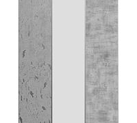Super fresco Grey Milan Suede Effect Striped Wallpaper | Paste The Paper Application | Grey Striped | Eco-Friendly