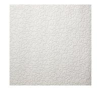 Paintable Snow Textured White Durable Heavy Duty Wallpaper Superfresco Paintable White One Size